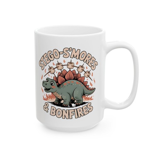 Stego mores bonfires mug - stego-s’mores,